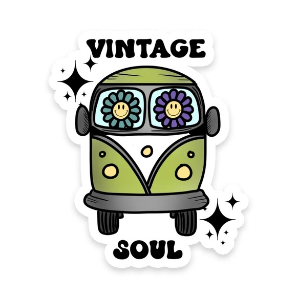 Rebel and Siren Vintage Soul Premium Sticker - Picture 1 of 2